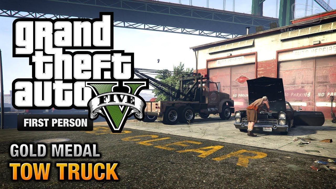 Gta V How To Complete The Tonya Tow Truck Mission Franklin Hk