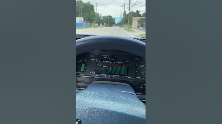 1986 300ZX Turbo driving