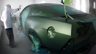 S197 Mustang Drag Car Full Paint Job