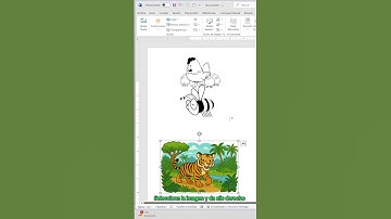 Como eliminar color a imágenes en #Excel #Word #powerpoint