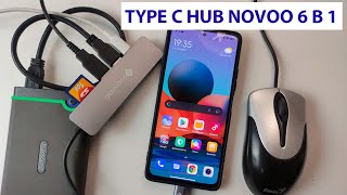 💥 Прокачал свой Xiaomi - NOVOO Type C HUB 6 в 1