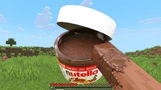 Realistic NUTELLA in Minecraft! 🍫🌰 screenshot 3