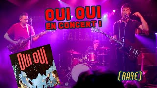 Oui Oui live @ Bus Palladium - Michel Gondry at the drums + interview