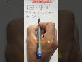 simplefication shorts tricks #maths #mathematics #mathstrick #shortvideo #viralvideo #reels #tricks