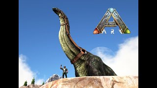 Easy Brachiosaurus Taming! Ark: Survival Evolved Ark Additions