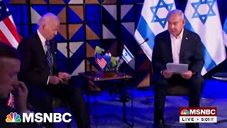 Biden meets with Netanyahu as tensions spread across the region