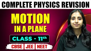 MOTION IN A PLANE in 90 Minutes | Complete Chapter Revision | Physics | Class 11