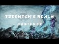 Tzeentchs realm  chaos ambience for reading painting relaxing