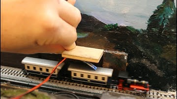 Epoxy River Micro Train Shelf Layout, Part 10(Install sound) #014