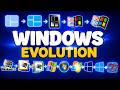Windows Evolution (1985–2024) in 9 Minutes