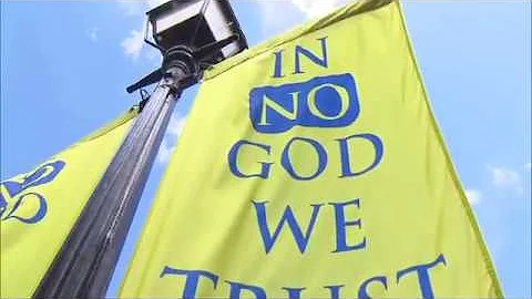 Atheist banners cause controversy in Fort Worth, TX