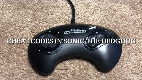 Cheat Codes in Sonic the Hedgehog.