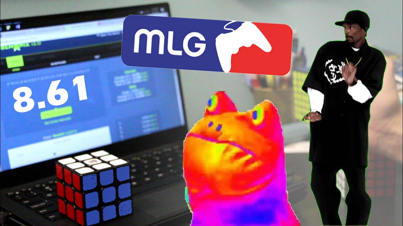 Rubik's Cube Solved in 8.61s (plus MLG Edit)