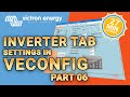 Victron veconfig  inverter settings tab tutorial updated 2024