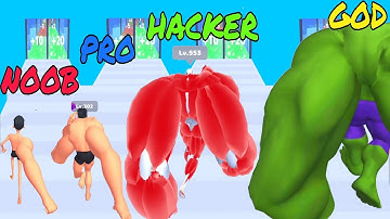 NOOB vs PRO vs HACKER vs GOD in Big Muscled