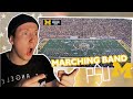 German reacts to Michigan Wolverines Marching Band & Penn State Blue Band - "GoT"-Performance