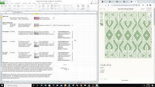 Full Drapery Fabric Estimation Using Our Excel Spreadsheet News