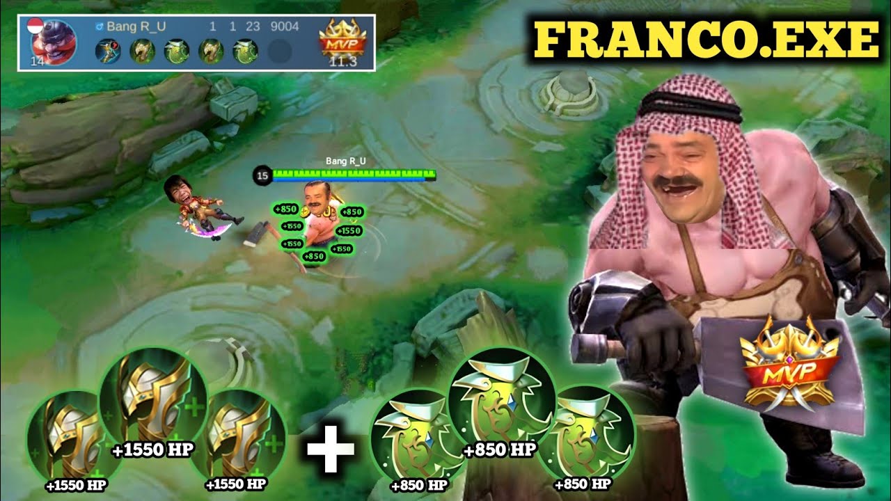 FRANCO.EXE || FRANCO BERULAH LAGI DENGAN ITEM KEKEBALAN TUBUH