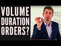 🤔 What Are Volume Duration Orders and Why Should You Care? 📉