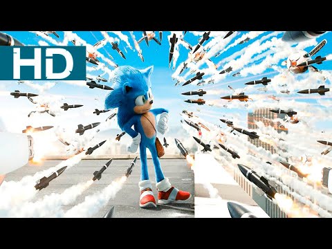 Kirpi Sonic (2020) - Sonic vs Dr. Eggman (1/3) | Movie CLIP HD