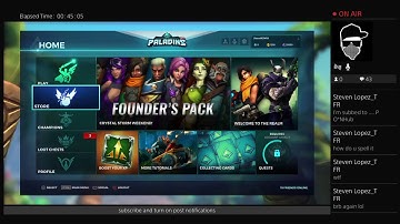 Paladins BETA Livestream Part 2