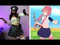 when girls play vrchat with full body tracking :o