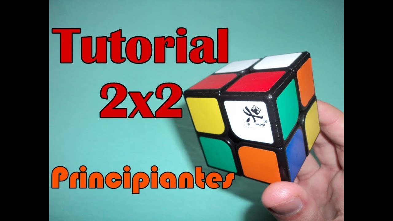 Como Hacer El Cubo 2x2 TUTORIAL Resolver cubo de Rubik 2x2 con algoritmos de 3x3 PRINCIPIANTES |  ESPAÑOL | MUY FÁCIL - YouTube