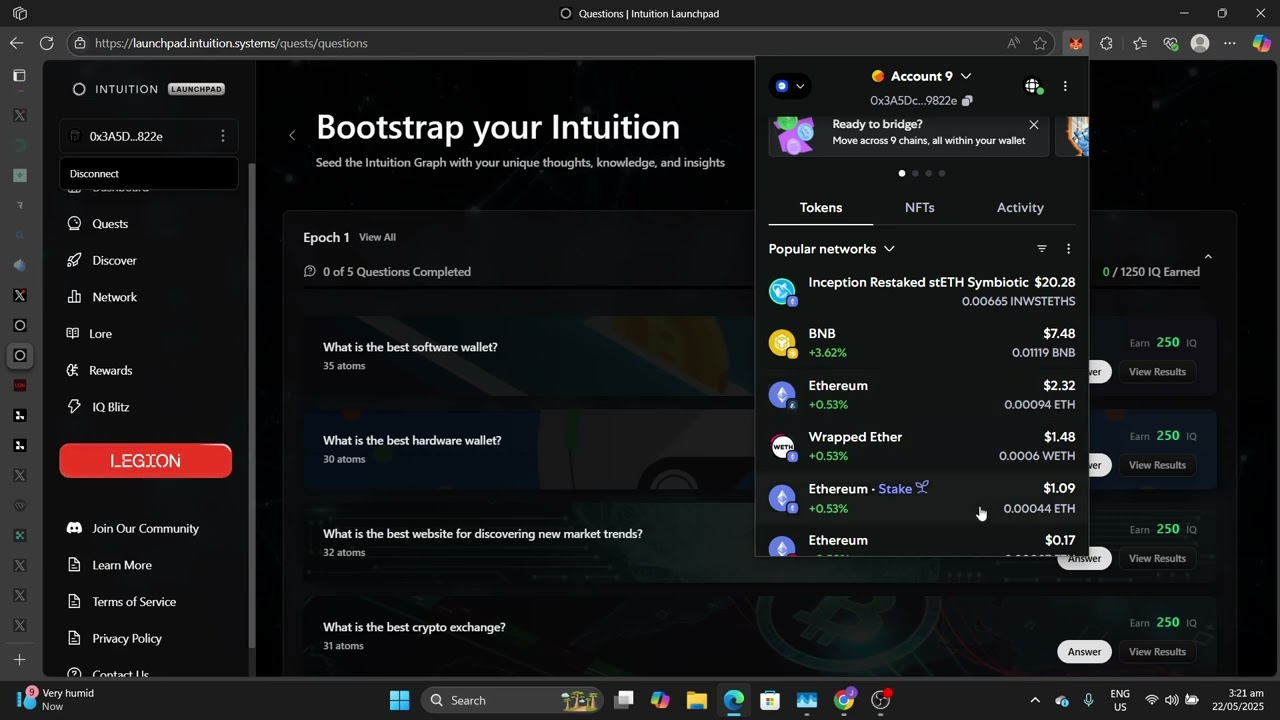 Intuition Systems Airdrop. Does Intuition Have A Huge Airdrop?