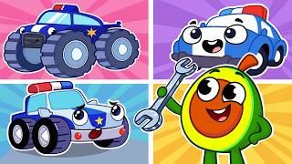 🚔 Rescue Team is Here 🚒🚓🚑 ✋ Police Monster Truck! ✨ Kids' Songs and Nursery Rhymes 🚔 Rescue Team is Here 🚒🚓🚑 ✋ Police Monster Truck! ✨ Kids' Songs and Nursery Rhymes