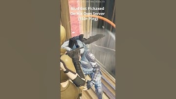 Blud Got Pickaxed On His Own Server (150+ Ping)