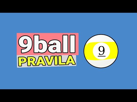 Bilijar pravila 9ball (devetka)