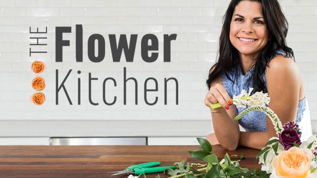 Flower Arranging Tutorial with Celebrity Florist Carly Cylinder