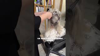 Сегодня покажу как я делаю коррекцию  седины.