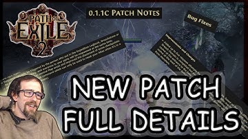 0.1.1c Patch Just Dropped - Review of Full Details