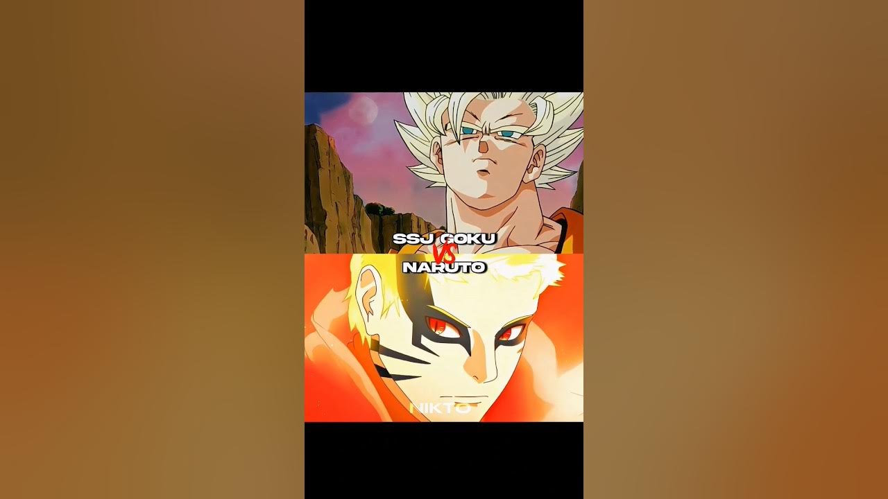 SSJ Goku vs Naruto (Baryon mode) anime animeedit shorts YouTube