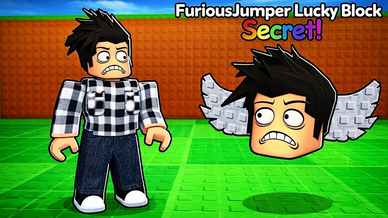 JE SUIS DEVENU UN LUCKY BLOCK POUR VOLER DES BRAINROTS DANS ROBLOX