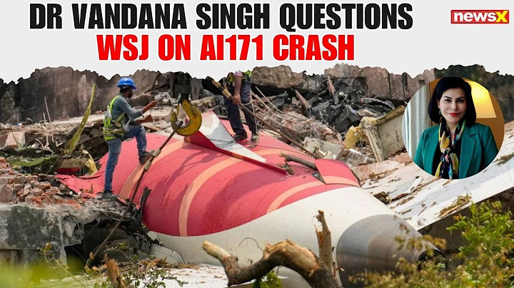 Aviation Expert Dr. Vandana Singh Questions WSJ’s Claims on AI-171 Crash Report |NewsX