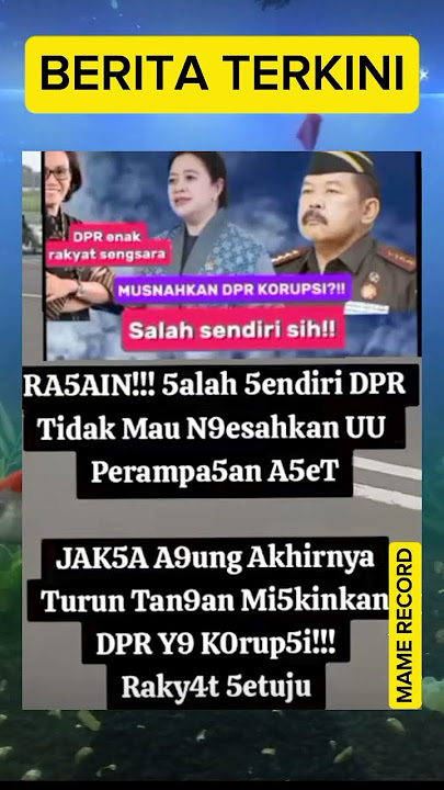 JAKSA A9UNG AKHIRNYA TURUN TAN9AN MI5KINKAN DPR Y9 KORUP5I!! RAKY4T 5ETUJU