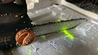 Why You Should NEVER Chainsaw Glow Sticks