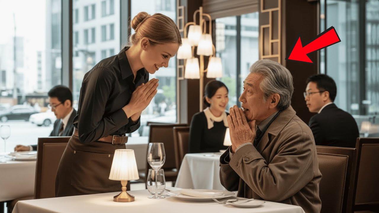 Personne N’Aida Le Milliardaire Japonais — Jusqu’À Ce Que La Serveuse Le Salua En Japonais.
