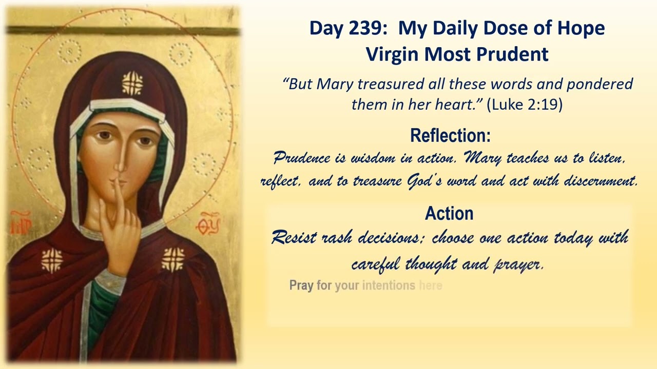 MY DAILY DOSE OF HOPE - Week 36, Day 239