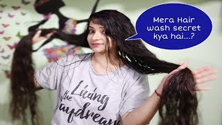 How i wash my Long Hair | Forward Hair washing method | Admire Beauty