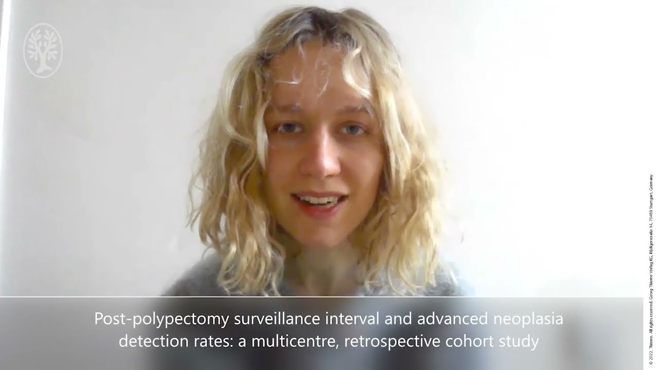 Emma Robins on " Post-polypectomy surveillance interval and advanced neoplasia detection rates..."