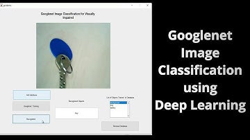Googlenet Image Classification using Deep Learning