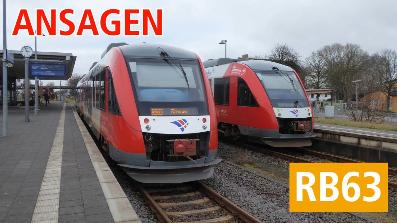 [Nordbahn] Ansagen der RB63 Neumünster - Büsum