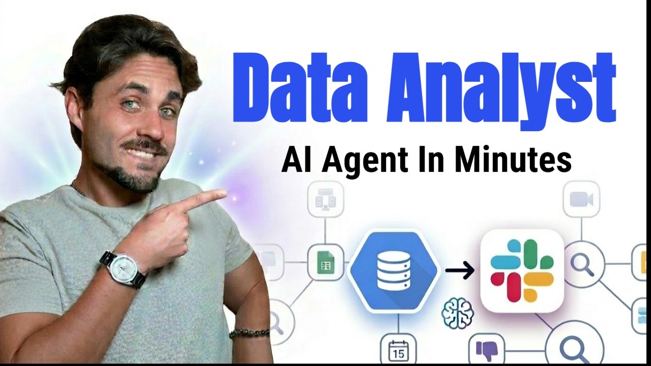 Build an AI Data Analyst Agent in Slack — No SQL, No Code | AI Agent Tutorial