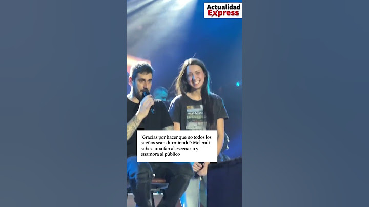 Mirad su reacción...😱 #melendi  #20AñosSinNoticias #gira #conciertos #noticias