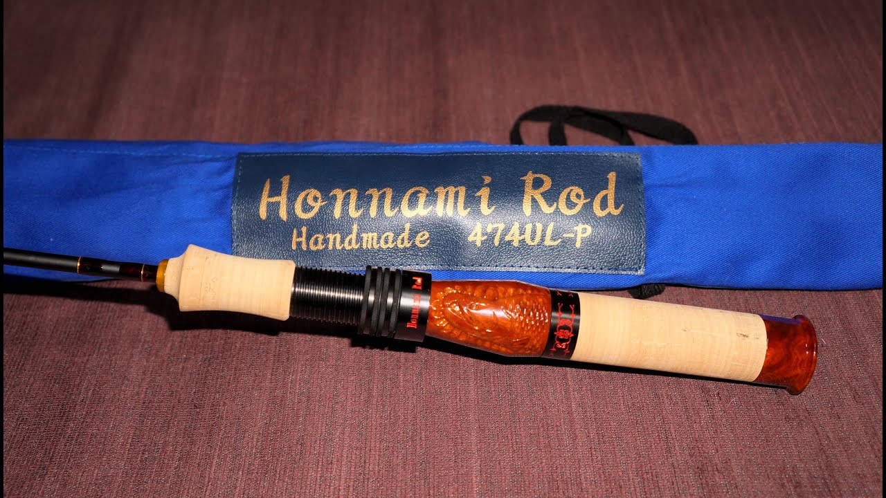 Honnami Rod 474 UL-P. Trout travel rod, the best of the best