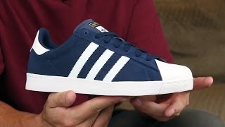 Adidas Superstar Vulc Skate Shoes - Tactics.com - YouTube