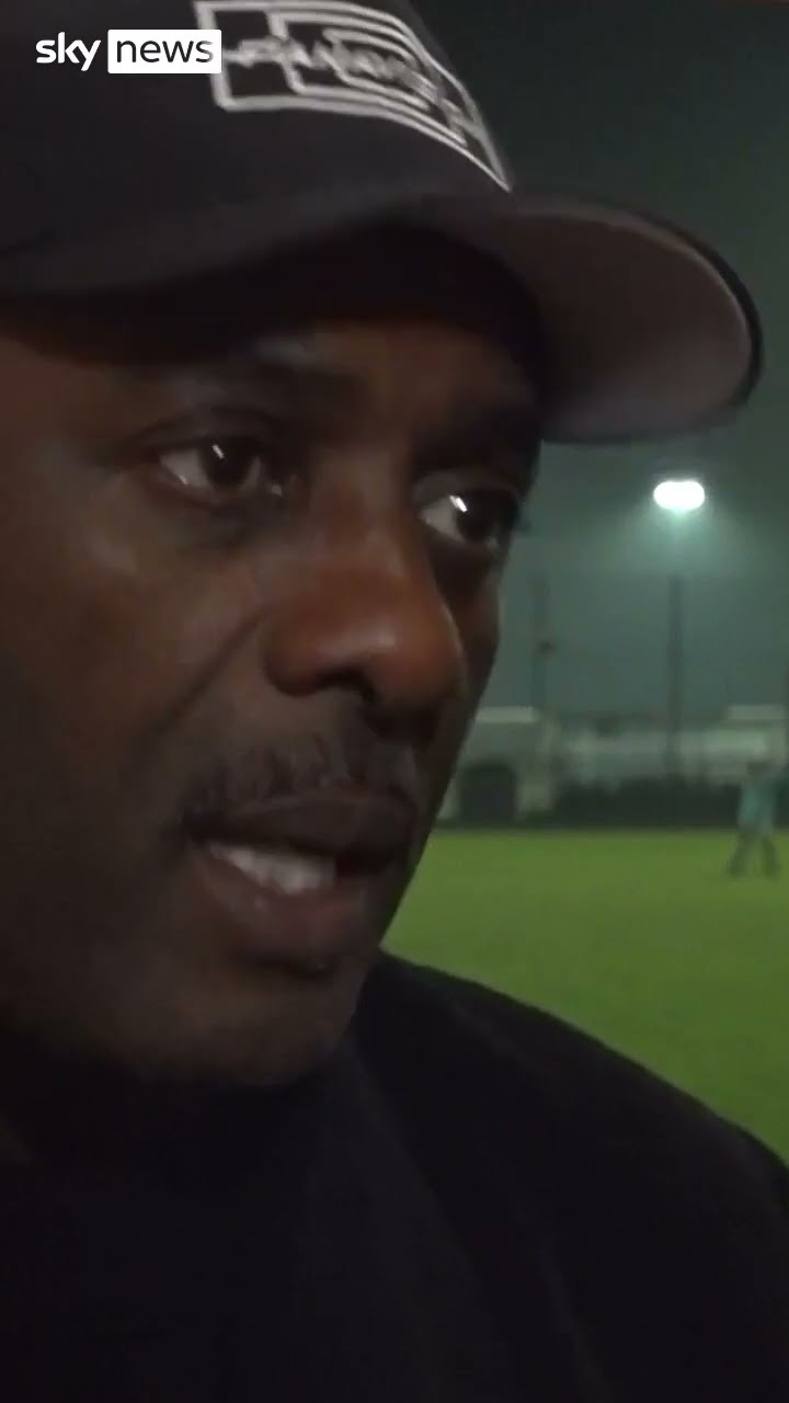 'Listen to a young person once,' urges Idris Elba